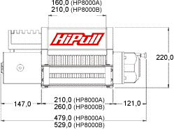 HP-9000, Modelo de Guincho Off Road