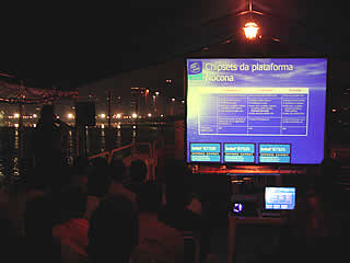 Lanamento dos processadores Intel® Xeon® 90nm no RJ. Iate Casablanca, Marina da Glria. 26 de Agosto de 2004