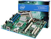 Intel&reg; Server Board S3210SH (Snow Hill). Suporte a processadores Core 2 Quad