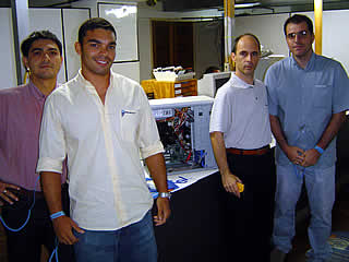 Treinamento Seagate realizado em 23/03/2004