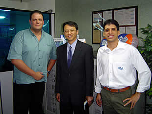 Vice Presidentes da Intel  visitam SINCO no RJ