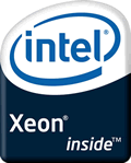 Os processadores Intel® Xeon(tm), desenvolvidos para servidores, estão disponíveis em frequencias de 2.4 a 3.2GHz, com até 1 MB de Cache L3, além do Cache padrão de 512KB L2. Dotados da tecnologia Hyper-Threading, podem obter ganhos de até 30% sobre sua performance nominal.